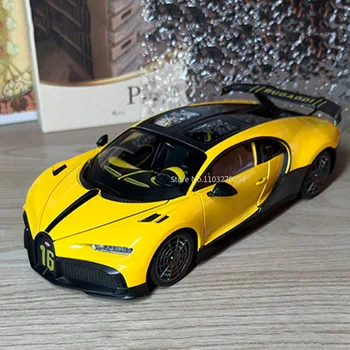 1/18 Bugatti Simulatsiooni Sulamist Mänguasi Mudel Auto Die-casting Metalli Heli-Light Sõiduki Kaunistused Laste Mänguasjad Kingitus Kogumine