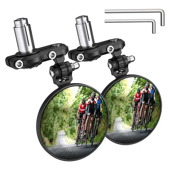 1 Paar Universaalne Jalgratta Rearview Mirror Reguleeritav Pöörata lainurk-Jalgrattasport Lenkstangi Taga Vaadata MTB Road Bike Mootorratta