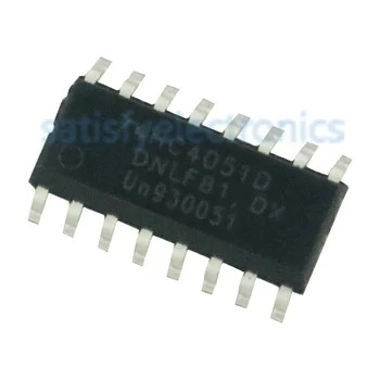 10TK 74HC4051D SOP-16 74HC4051 SMD 8-channel Analog multiplexer/demultiplexer UUS
