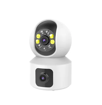 4MP V380/Yoosee/iCsee APP Dual Lens Topelt Ekraani PTZ IP Kuppelkaamera AI Humanoid Avastamise Värviline CCTV Intercom beebimonitor