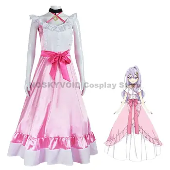 Anime Silk Von Santana Cosplay Kleidid Imeline Seiklus Teises Maailmas! Siidist Kostüüm Cosplayer Printsess Kleit