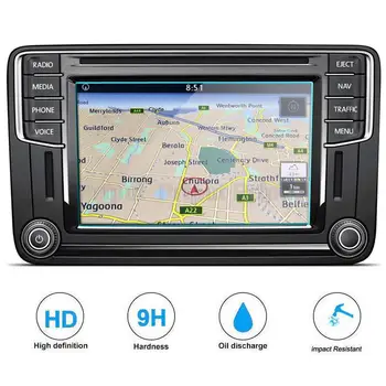 Auto Screen Protector for VW Volkswagen Amarok Core V6 2018-2022 Auto GPS Navigatsiooni Karastatud Klaas Ekraani Kaitsev 