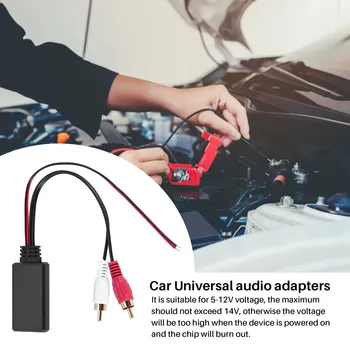 Auto Universal Traadita Bluetooth-Moodul Muusika Adapter Rca Aux Audio Kaabel