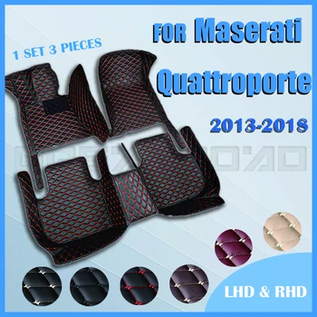 Auto põranda matid Maserati quattroporte 2013 2014 2015 2016 2017 2018 Kohandatud auto suu Padjad auto vaip katte