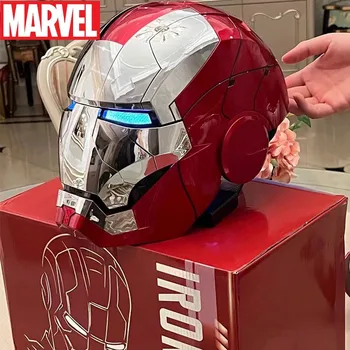 Avengers Iron Man Tony Kiiver 1:1 Mk5 Electric Multi-töö Avamine Ja Sulgemine ingliskeelne hääljuhtimine Joonis Mänguasjad, Nukud Kingitused