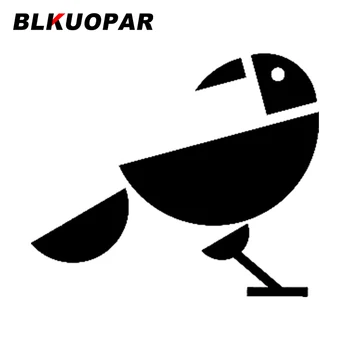 BLKUOPAR Raven Logo Lihtne Abstraktne Lind, Auto Kleebis Isiksuse Kriimustada-Tõend Decal Veekindel Kaitseraua Windows Vinüül Auto Wrap
