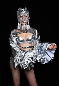 Carnival täitmise staadiumis sexy gogo Lady Gaga Beyonce Madonna KIIRE Avril pool gala Kleidid Prom Lõpetamist ametlik sündmus