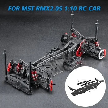 DIY süsinikkiust Šassii Upgrade Kit for MST RMXI 2.0 S 1:10 RC Drift Auto