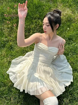 Easysmall Ballett stiilis Vietnami niši suspender kleit disain kiirgab sale ja sundimatu stiil, puhas ja õrn seasid