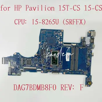 HP Pavilion 15T-CS 15-CS Sülearvuti Emaplaadi CPU:I5-8265U SRFFX DDR4 L34169-601 L34169-001 DAG7BDMB8F0 Mainboard