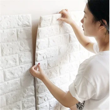 Isekleepuvad Tapeet 3D Stereo Seina Kleebised Mosaiik DIY Kodu Kaunistamiseks Veekindel Anti-niiske Seina Kleebised