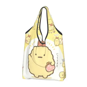 Kawaii Sumikko Gurashi Mäng Shopping Kott Kaasaskantav Jaapani Koomiks, Anime 
 Toidupoed Õla Shopper Kott