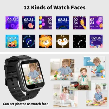 Lapsed Smart Watch 24 Mängud Pedometer Väikelapse Vaadata Dual Kaamera Elektroonika Haridus Mänguasjad Smart Kellad
