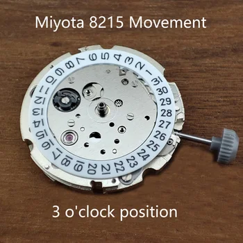 Miyota 8215 Premium Mehaaniline Movement8215 Valge Datewheel Automaatne Füüsilisest isikust lõpetamise Kõrge Täpsus Movt Asendada
