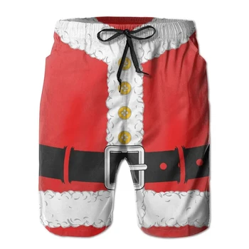 Naljakas Santa Claus Cosplay Lühikesed Püksid Mood Meeste Vabaaja Püksid Jõule Lumememm Kids Püksid Xmas Põhjapõder Y2k Beach Reisikohvrid