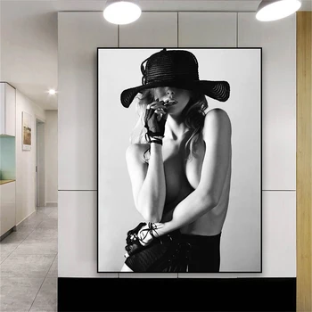Nude Art Plakat Naiste Seksikas Pildid Inspireeriv Seina Art Lõuend Maali Jõusaal Tuba Office Decor Kodus Magamistuba Teenetemärgi
