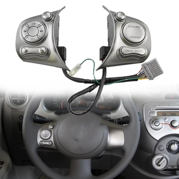 Näiteks Nissan Märtsi Päikeseline 2011-2015 Auto Multifunktsionaalne Rool Audio Nupp Audio Bluetooth Cruise Control Switch