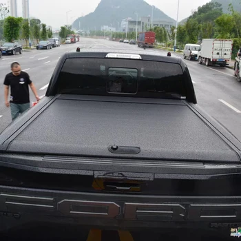 Pickup veoauto voodi ülestõstetav alumiiniumist Rull kaane Katiku 4x4 pakiruumi kate ford f150 F-150 on 5,5 jalga