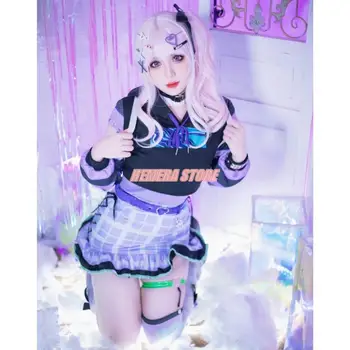 Projekti Sekai Värvikas Etapp Cosplay Feat 25:00 Kell Nightcord Akiyama Mizuki Cosplay Kostüüm Anime Kleidid Halloween Naiste Poole