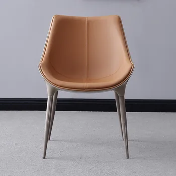 Põhjamaade kodus söögi tool kerge luksuslik disain kaasaegne vaba aja taga tool