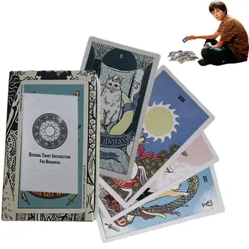 Tarot-Kaardi Ennustus Ennustamine Lauamäng Pool Ennustamine Runes Oracle Card Poker Kingitus Täielikult Inglise Tarot Inglise Versiooni