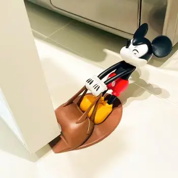 Uus Disney Kawaii Miki Hiir Ukse Sulgurid Loominguline Korduvkasutatavad Hingav Kodu kokkupõrke-Doorstop Antagonistide Home Decor Nukk