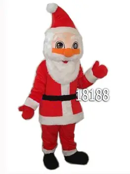 Uus Täiskasvanute Hot Müük Vaht Santa Claus Nukk Väljamõeldud Cartoon Maskott Kostüüm Palus Jõulud Kostüüm Halloween Maskott Kostüüm