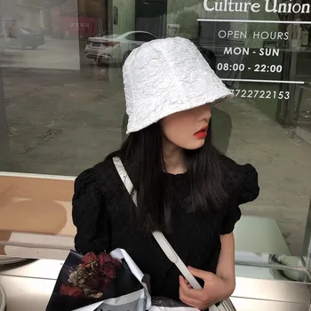 Uus mood müts naine korea versiooni tõusulaine sügisel ja talvel, mood temperament musta kalamehe müts kopp basseini müts