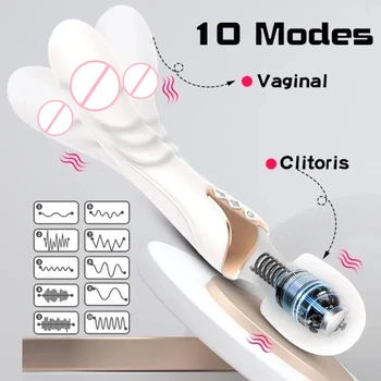 Võimas AV Vibraator Dildos Magic Wand Naiste 10 Režiimid Kliitori Stimulaator G Spot Vagiina Massager Adult Sex Mänguasja Masturbatore